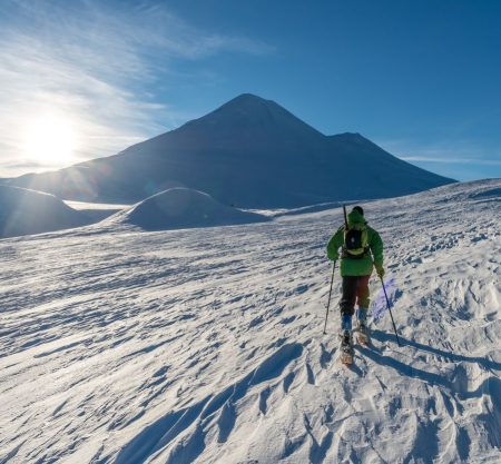 Experiencias de rando / randonnée en la Cordillera de los Andes. Ski touring trips in the Andes Mountains.